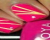 HOT PINK WITH DESIGN