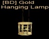[BD] Gold hanging lamp
