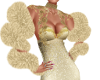 Gold Linda Boa