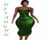 A~Dangerous Olive  Dress