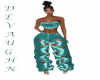 LOVE ME TEAL JEANS