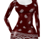 N007 Red Dress