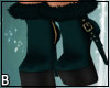 Teal Fur Boots