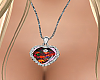 Fire opal Necklace