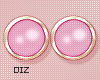 !!D Pearl Earrings Pink