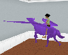 (e)purple flying pegasus