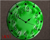 (AV) Green Clock