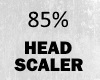 85% HEAD SCALER