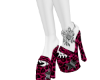 Pink Leopard Platforms