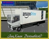 Parcel delivery truck