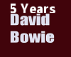 Five Years D Bowie