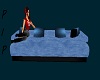 *pip. comfy blue sofa