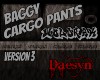 Daesyns Black Cargos V3