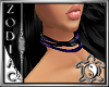 Purple Black Necklaces