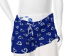 VDAY BLUE/WHT HRT BOXERS