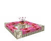Enigma Pink Flower Bench