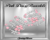 Pink Daisy Bracelets