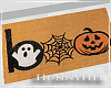 H. Halloween Boo Doormat