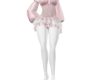 Pink Corset Lace Dress