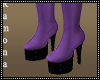 Fall Purple Boots