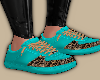 AFRICA TEAL SHOES