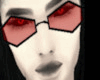 COFFIN GLASSES RED MALE