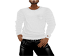 white sweater M