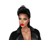 red lipstick