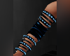 Arm Braces Black Blue M