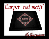 carpet red motif