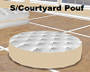S/courtyard pouf