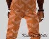 Goya Orange Pants