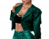 Gig-Green Leather Jacket