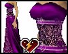 S purplelace gown