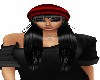 Asala BLACK/RED CAP