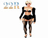 22R* Black cute dress