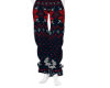 S|M Xmas Blue pjs F