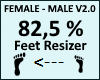 Feet Scaler 82,5% V2.0