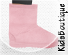 -Pink Low Boots