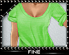 F| Green Beach Shirt