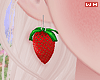 w. Strawberry Earrings 2