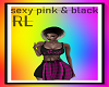Sexy pink & black RL