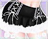 琴. Fwuffy skirt black