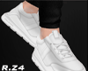 S| White Sneakers M