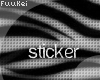 FU| FUU <3 Boki Sticker