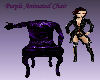 Purple Animated Chair