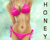 *h* Pink Frill* Bikini