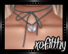 |xo| 🤍 Choker Gray