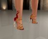 (S)Red rose heels