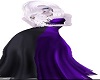 ursula purple/black gown